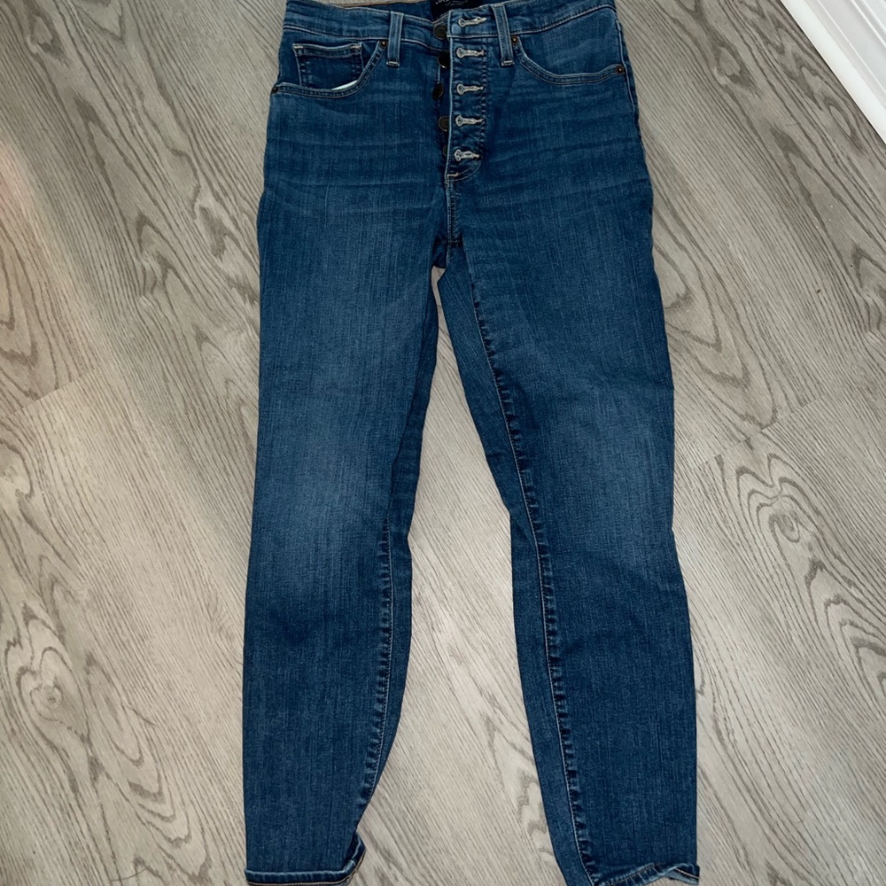 Lucky Brand High Rise Skinny Ankle